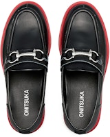 (W) Onitsuka Tiger Bit Loafer 'Hitam Merah Klasik' 1182A642-001 Details for (W) Onitsuka Tiger Bit Loafer 'Hitam Merah Klasik' 1182A642-001