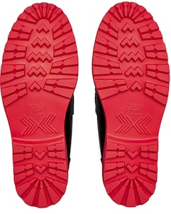 (W) Onitsuka Tiger Mocasín 'Negro Rojo Clásico'. 1182A642-001 Sizing (W) Onitsuka Tiger Mocasín 'Negro Rojo Clásico'. 1182A642-001