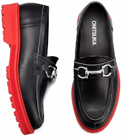 (W) Onitsuka Tiger Bit Loafer 'Hitam Merah Klasik' 1182A642-001 Cheap (W) Onitsuka Tiger Bit Loafer 'Hitam Merah Klasik' 1182A642-001