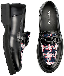 (W) 鬼冢虎 黑红经典乐福鞋 1182A630-002 Cheap (W) 鬼冢虎 黑红经典乐福鞋 1182A630-002