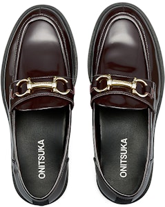 (W) Onitsuka Tiger Sepatu Loafer 'Burgundy' 1182A641-600 Details for (W) Onitsuka Tiger Sepatu Loafer 'Burgundy' 1182A641-600