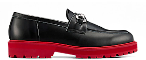 (Women) Onitsuka Tiger BIT LOAFER BLACK/CLASSIC RED 1182A698-001 (Women) Onitsuka Tiger BIT LOAFER BLACK/CLASSIC RED 1182A698-001