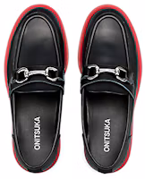Details for (Women) Onitsuka Tiger BIT LOAFER BLACK/CLASSIC RED 1182A698-001