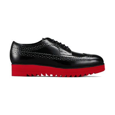 (W) Onitsuka Tiger Brogue 'Black Classic Red'