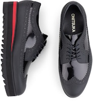 (W) Onitsuka Tiger Brogue 'Hitam Merah Klasik' 1182A304-005 Cheap (W) Onitsuka Tiger Brogue 'Hitam Merah Klasik' 1182A304-005