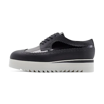 (W) Onitsuka Tiger Brogue 'CMFT Thick Sole - Black'