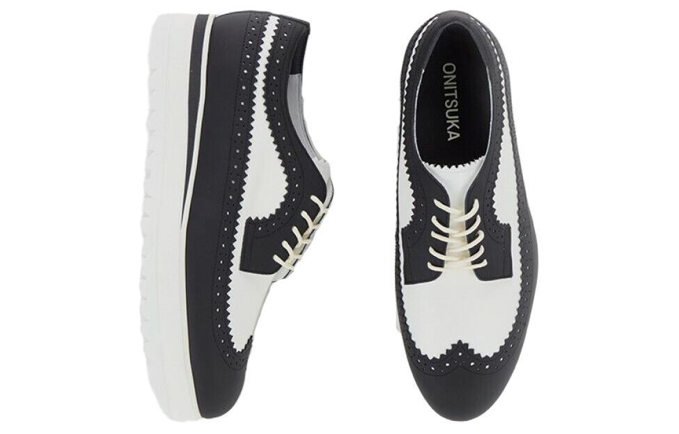 Shop (W) Onitsuka Tiger Brogue 'Blanco Negro' 1182A304-100