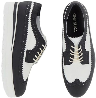 (Women) Onitsuka Tiger Brogue 'White Black' 1182A304-100 Shop (Women) Onitsuka Tiger Brogue 'White Black' 1182A304-100