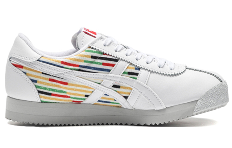 Order 鬼塚虎 Corsair 撞色印花跑步鞋 女款 白色