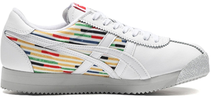 (Women) Onitsuka Tiger Corsair 'Color Clash Print - White' 1183A774-100 Order (Women) Onitsuka Tiger Corsair 'Color Clash Print - White' 1183A774-100