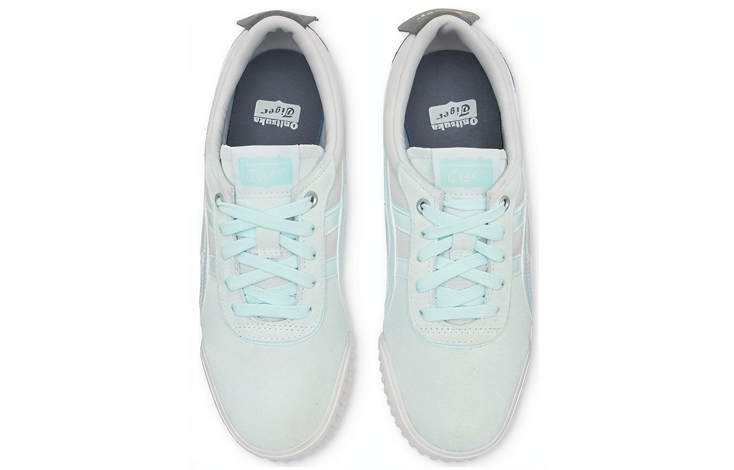 Shop 鬼塚虎 Onitsuka Tiger Delegation 女款低筒休閒鞋 浅藍色