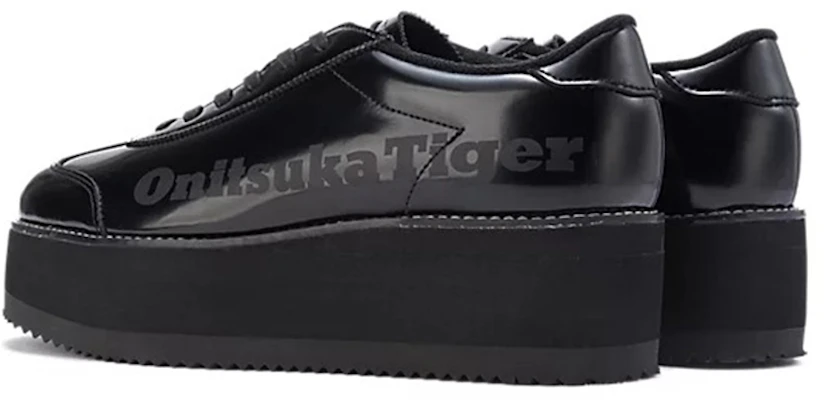Onitsuka Tiger Delegation Chunk W 舒適耐磨厚底板鞋 女款 黑色 Shop Onitsuka Tiger Delegation Chunk W 舒適耐磨厚底板鞋 女款 黑色