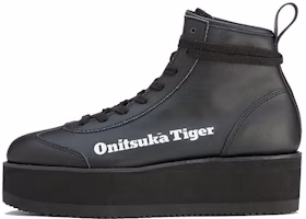(Women) Onitsuka Tiger Delegation Chunk High Top Shoes 'Black Faux Fur' 1183B675-001 (Women) Onitsuka Tiger Delegation Chunk High Top Shoes 'Black Faux Fur' 1183B675-001
