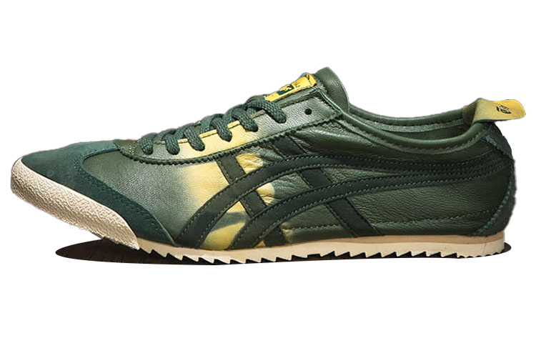 (Women) Onitsuka Tiger Deluxe 'Green Yellow' TH9J4L-8404