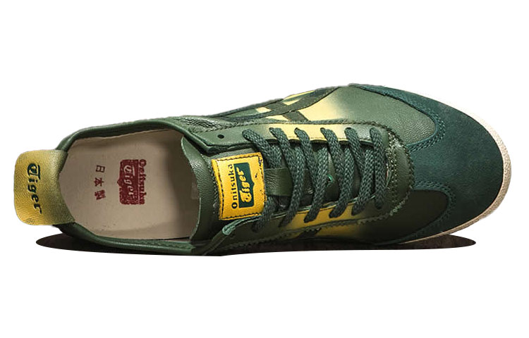 Lookbook (Women) Onitsuka Tiger Deluxe 'Green Yellow' TH9J4L-8404