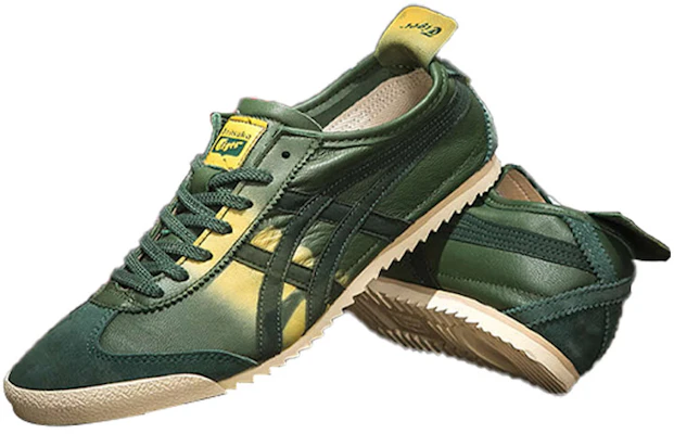 (Women) Onitsuka Tiger Deluxe 'Green Yellow' TH9J4L-8404 Shop (Women) Onitsuka Tiger Deluxe 'Green Yellow' TH9J4L-8404