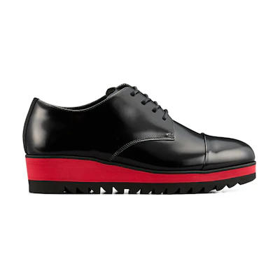 (W) Onitsuka Tiger Derby 'Black Classic Red'
