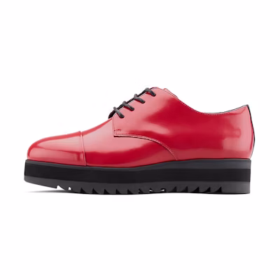 (W) Onitsuka Tiger Derby 'Red CMFT Thick Sole'