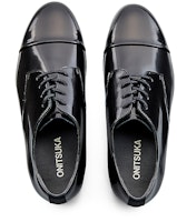 (W) 鬼冢虎德比鞋 '闪亮黑色 闪亮黑色' 1182A290-001 Details for (W) 鬼冢虎德比鞋 '闪亮黑色 闪亮黑色' 1182A290-001