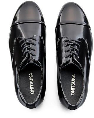 (W) Onitsuka Tiger Derby 'Hitam Berkilat Hitam Berkilat' 1182A290-001 Sizing (W) Onitsuka Tiger Derby 'Hitam Berkilat Hitam Berkilat' 1182A290-001