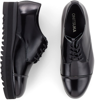 (Women) Onitsuka Tiger Derby 'Shiny Black Shiny Black' 1182A290-001 Cheap (Women) Onitsuka Tiger Derby 'Shiny Black Shiny Black' 1182A290-001
