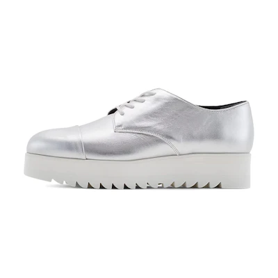 (W) Onitsuka Tiger Derby Shoes 'Silver'