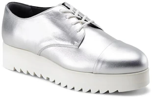 Lookbook Onitsuka Tiger Derby 耐磨舒適厚底板鞋 女款 銀色