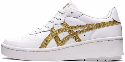 (Women) Onitsuka Tiger GSM White/Gold 1182A538-101 (Women) Onitsuka Tiger GSM White/Gold 1182A538-101
