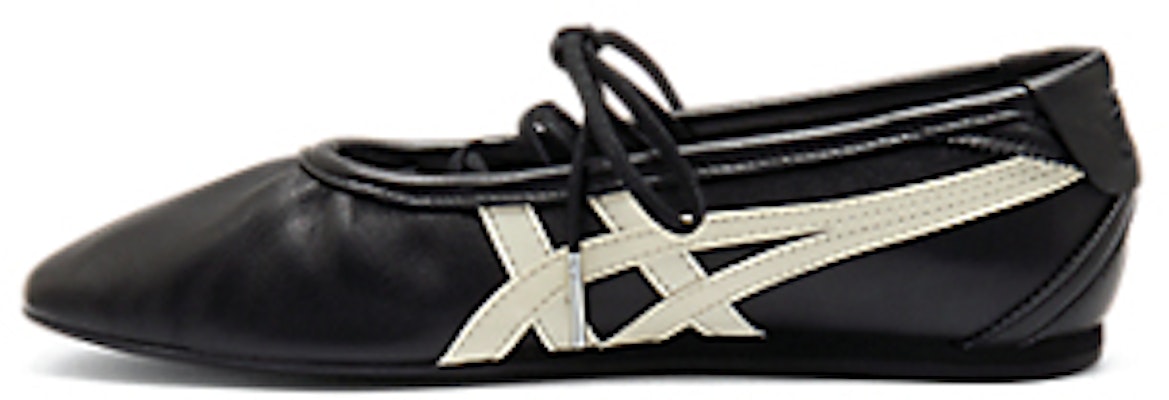 (W) Onitsuka Tiger GYMNARINA Zwart/Crème 1182A704-001 Lookbook (W) Onitsuka Tiger GYMNARINA Zwart/Crème 1182A704-001