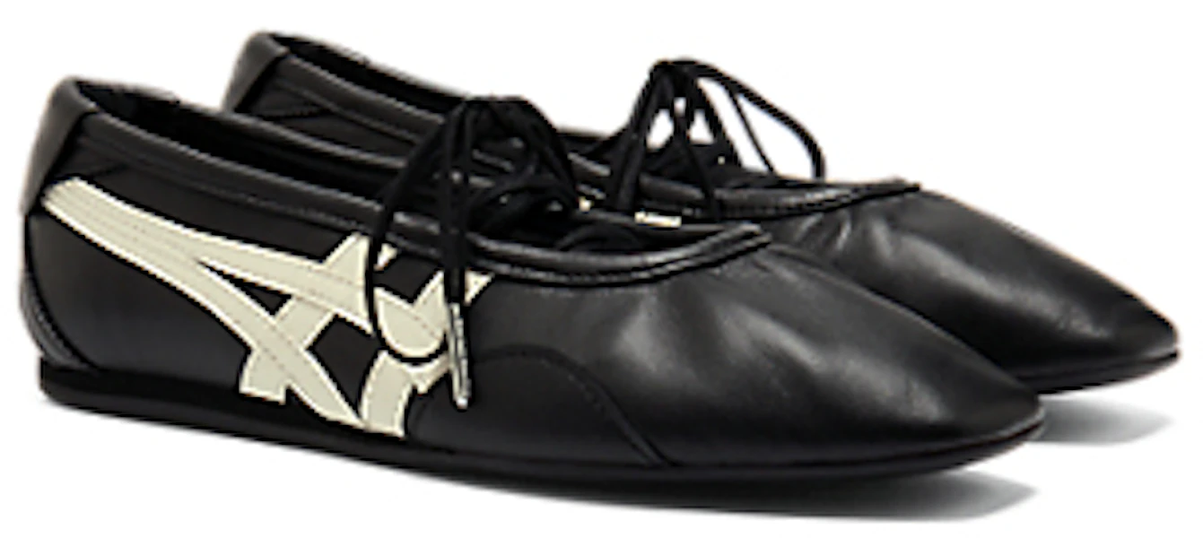 (W) Onitsuka Tiger GYMNARINA 黑色/奶油色 1182A704-001 Lookbook (W) Onitsuka Tiger GYMNARINA 黑色/奶油色 1182A704-001