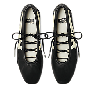 Sizing (W) Onitsuka Tiger GYMNARINA 黑色/奶油色 1182A704-001