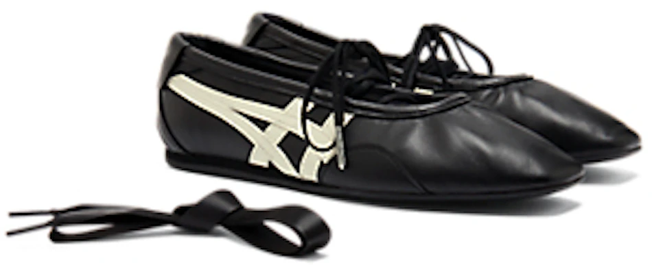 (W) Onitsuka Tiger GYMNARINA 黑色/奶油色 1182A704-001 1
