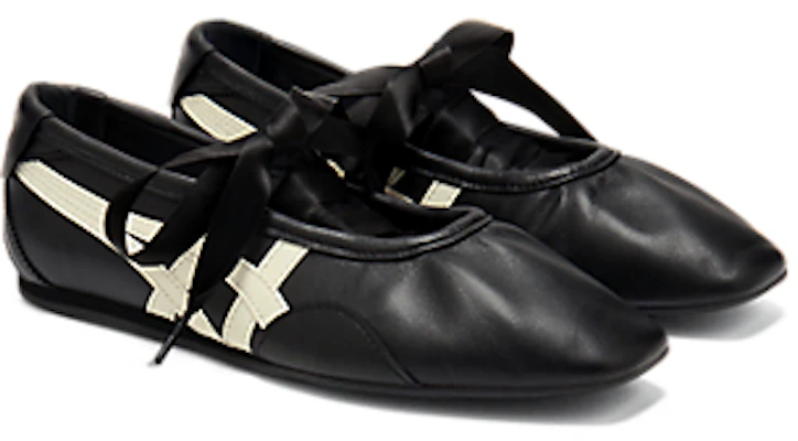 (W) Onitsuka Tiger GYMNARINA 黑色/奶油色 1182A704-001 2