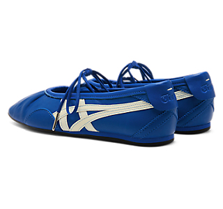 Purchase (W) Onitsuka Tiger GYMNARINA BIRU MENYALA/KREM 1182A704-400