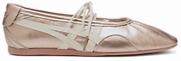 (Women) Onitsuka Tiger GYMNARINA ROSE GOLD/CREAM 1182A754-700 (Women) Onitsuka Tiger GYMNARINA ROSE GOLD/CREAM 1182A754-700