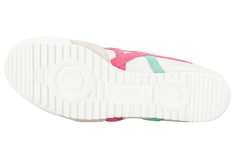 Purchase Onitsuka Tiger 鬼塚虎 台灣 Slip-on 舒適 輕便 低筒 跑步鞋 女款 白綠粉拼接