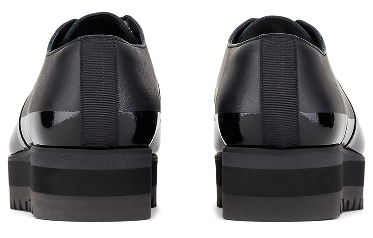 Shop (W) 鬼塚虎厚底黑色舒适系带鞋 1182A320-001