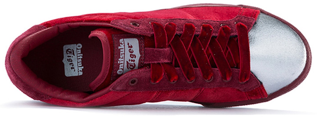 (Women) Onitsuka Tiger LawnShip 'Red Burgundy' D7F8N-2626 Lookbook (Women) Onitsuka Tiger LawnShip 'Red Burgundy' D7F8N-2626