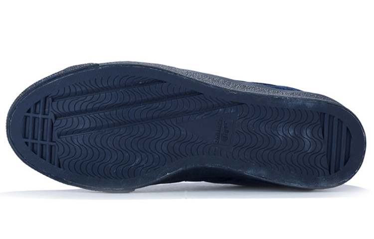 Shop Onitsuka Tiger 鬼塚虎 LawnShip 休閒 低筒 板鞋 女款 深藍色