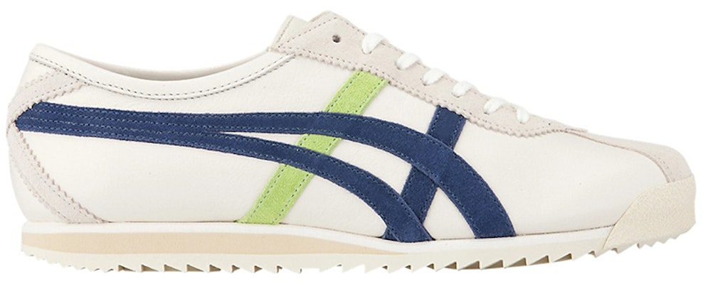 (Women) Onitsuka Tiger Limber 66 Prestige Sneakers 'White Navy Green' 1182A096-200 Order (Women) Onitsuka Tiger Limber 66 Prestige Sneakers 'White Navy Green' 1182A096-200