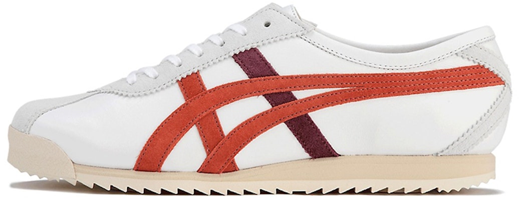 (Women) Onitsuka Tiger Limber 66 Prestige Sneakers 'White Orange Red' 1182A096-102 Buy (Women) Onitsuka Tiger Limber 66 Prestige Sneakers 'White Orange Red' 1182A096-102