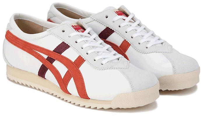 (Women) Onitsuka Tiger Limber 66 Prestige Sneakers 'White Orange Red' 1182A096-102 Lookbook (Women) Onitsuka Tiger Limber 66 Prestige Sneakers 'White Orange Red' 1182A096-102