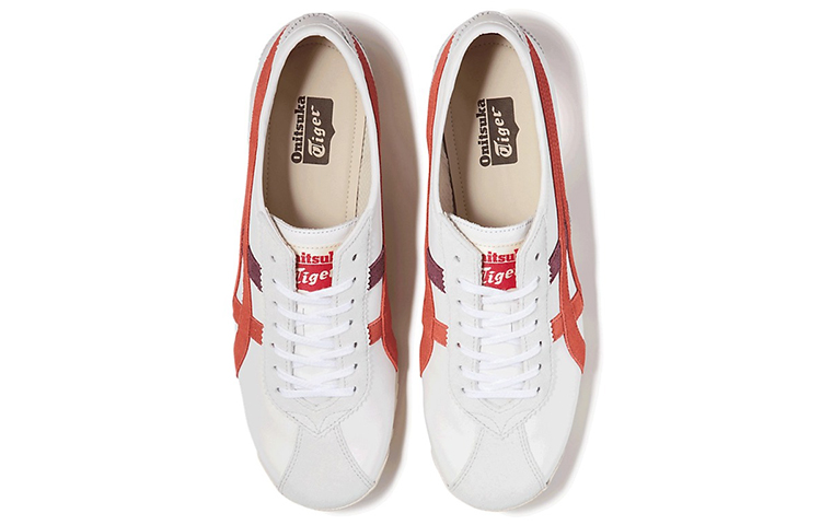 Shop (Women) Onitsuka Tiger Limber 66 Prestige Sneakers 'White Orange Red' 1182A096-102