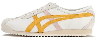 (Women) Onitsuka Tiger Limber 66 Prestige Sneakers 'White Yellow Beige' 1182A096-103 (Women) Onitsuka Tiger Limber 66 Prestige Sneakers 'White Yellow Beige' 1182A096-103