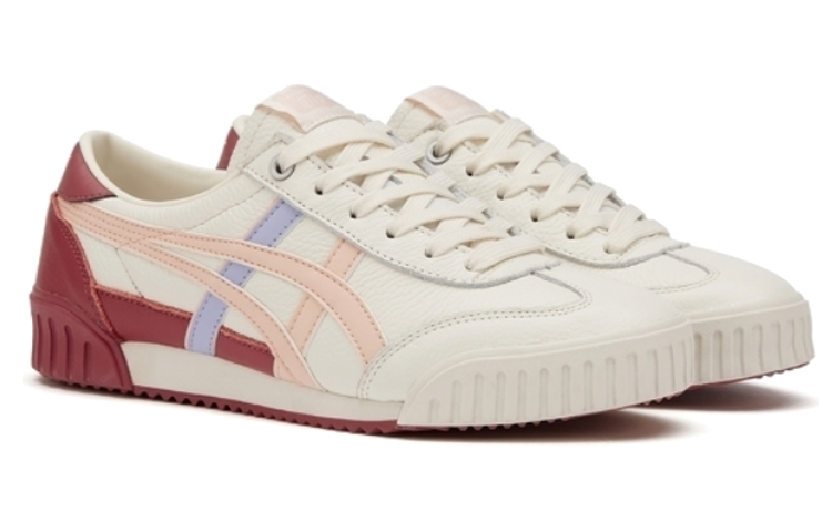 Lookbook Onitsuka Tiger鬼塚虎 Machuation 防滑透氣 低筒 帆布鞋 女款 白棕