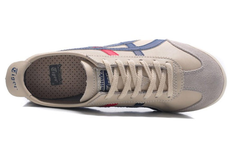 (W) Onitsuka Tiger Mexico 66 'Beige Blue Red' 圖 4