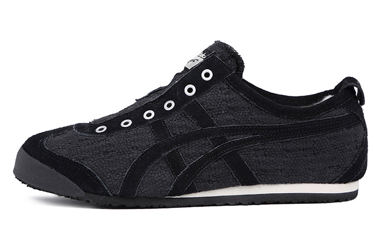 (W) Onitsuka Tiger Mexico 66 'Black Fleece-Lined Low-Top'