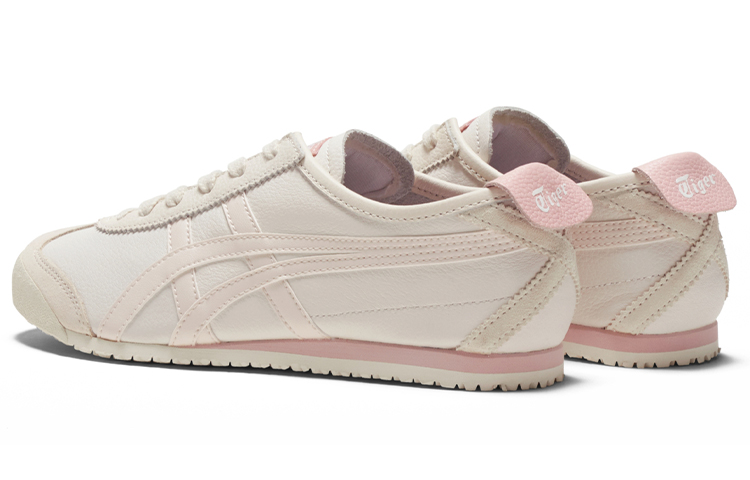 Shop Onitsuka Tiger鬼塚虎 MEXICO 66 舒適 輕便 低筒 跑鞋 女款 雲白