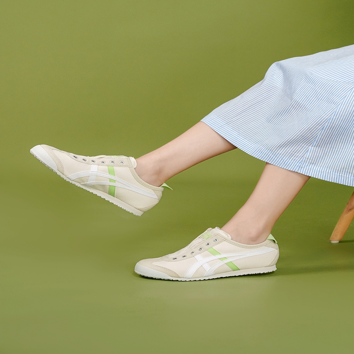 Cheap (W) Onitsuka Tiger Mexico 66 'Putih Krim' 1182A087-200