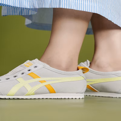 (Women) Onitsuka Tiger Mexico 66 'Gray Yellow' 1182A087-021 Details for (Women) Onitsuka Tiger Mexico 66 'Gray Yellow' 1182A087-021